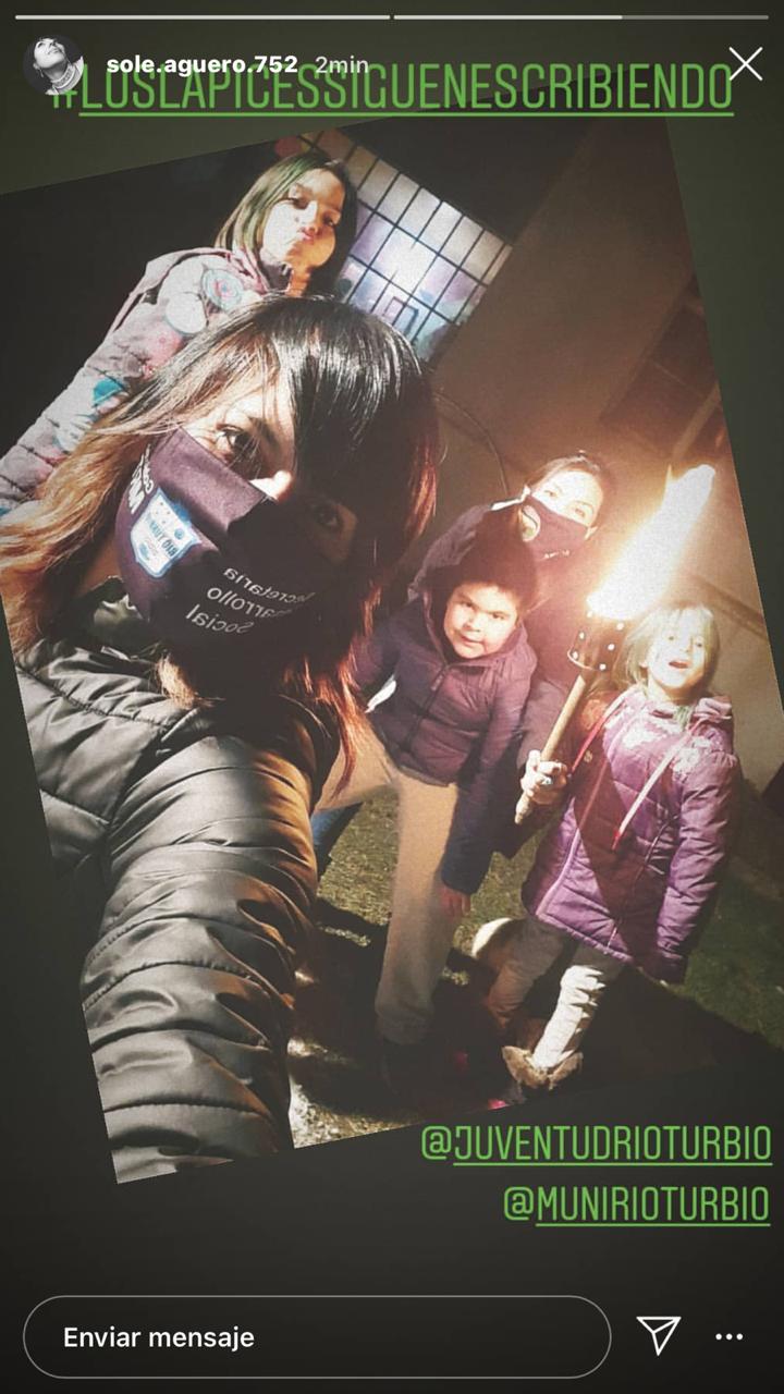 Encendido de Antorchas en Río Turbio por los estudiantes asesinados y torturados en la “Noche de los Lápices”