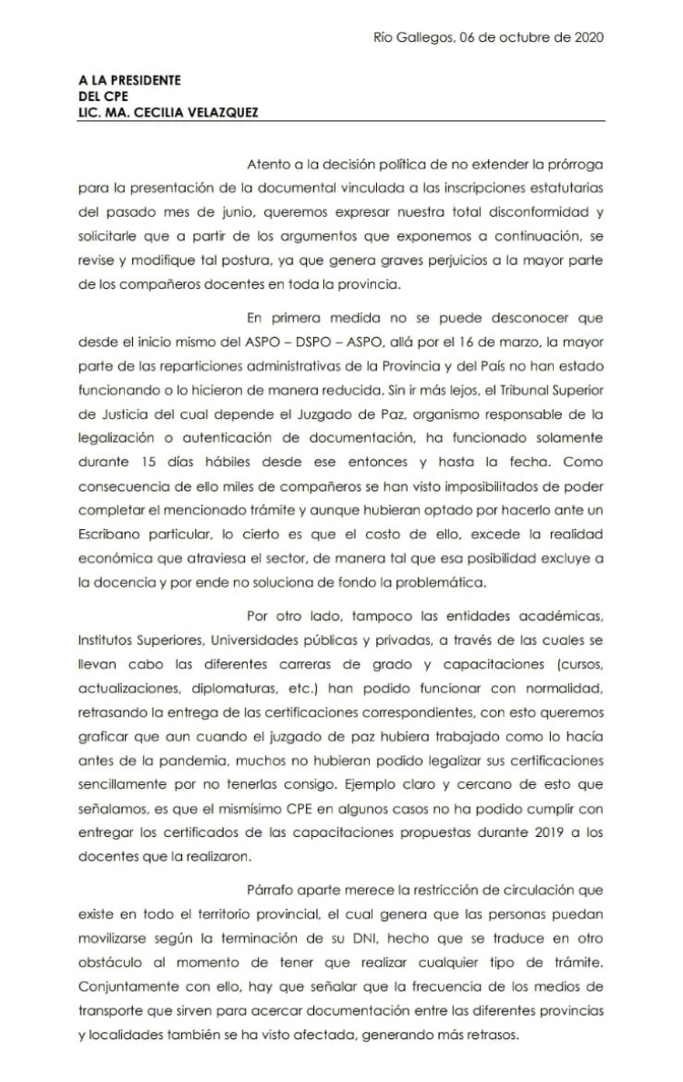 Vocalías Electas exigen revisión y extensión de prórroga para inscripciones estatutarias al CPE