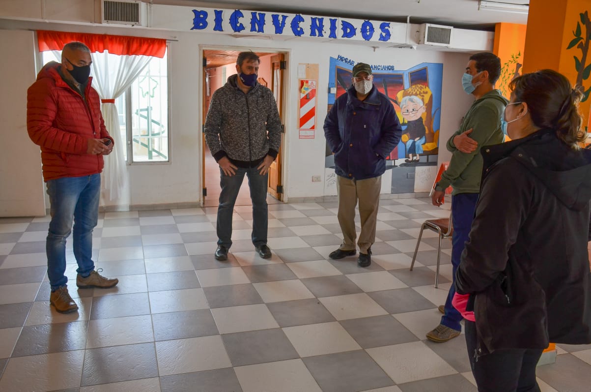 Maimó visitó el espacio donde se instalará el centro de monitoreo de pacientes aislados