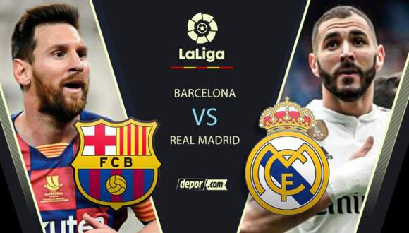Barcelona-Real Madrid, un clásico clave para ambos y que podría ser el último de Lionel Messi en el Camp Nou: hora, TV y formaciones