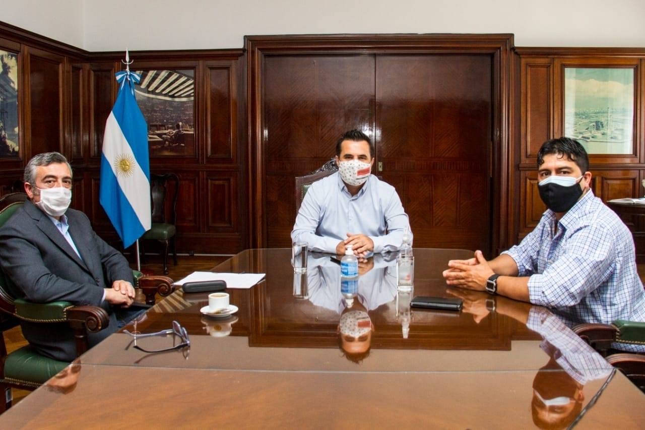 Claudio Vidal se reunió con el Secretario de Energía de Nación, Darío Martínez