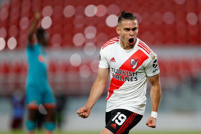 Mala noticia para River: Rafael Santos Borré tiene coronavirus y es duda para la Copa Libertadores
