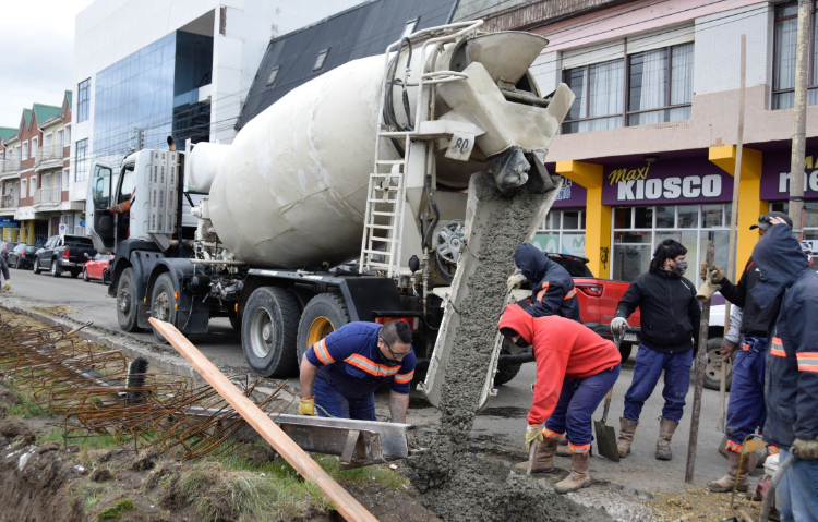 Avanza la obra de ensanchamiento en avenida San Martín