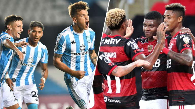 Libertadores-8vos: Racing mide su fuerza esta noche en el cilindro con Flamengo
