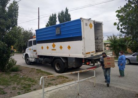 Brindaron colaboración para el traslado de insumos al Hospital de Gobernador Gregores