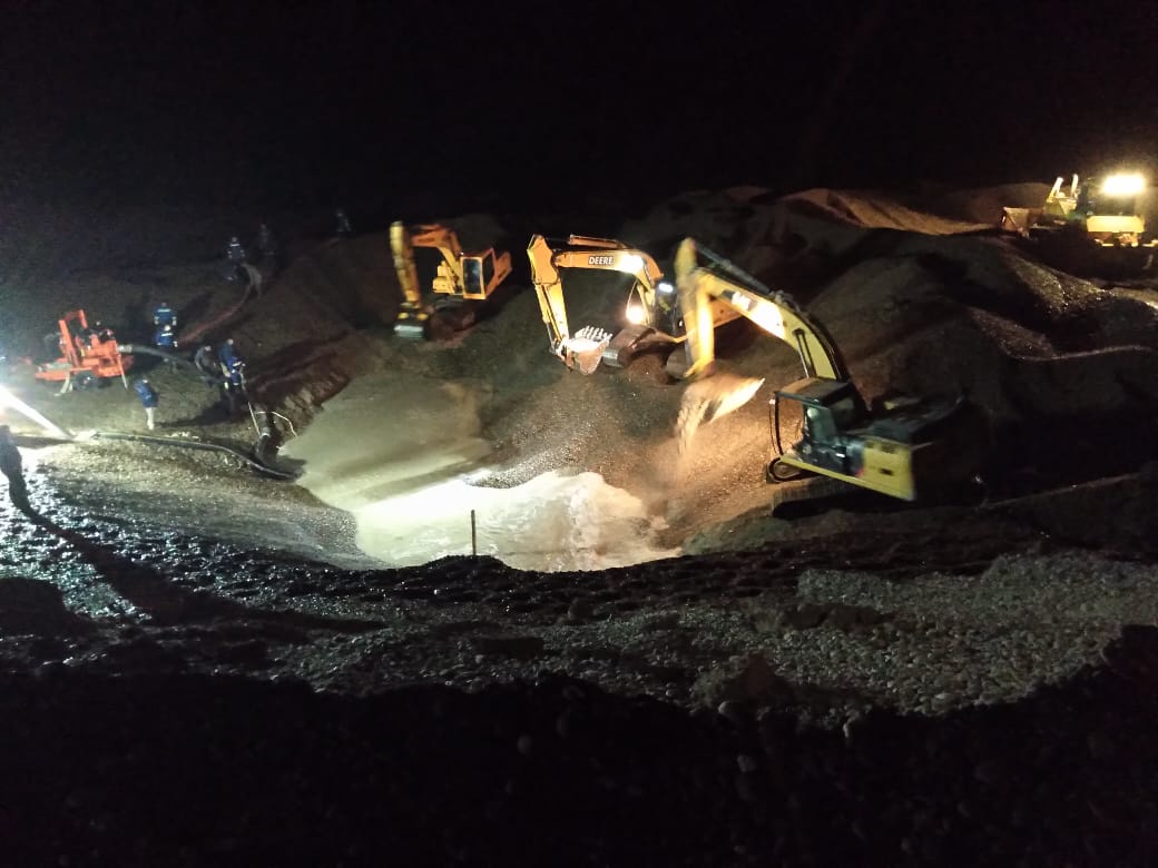 El Gobierno se encuentra trabajando en la toma de la Planta de Ósmosis Inversa