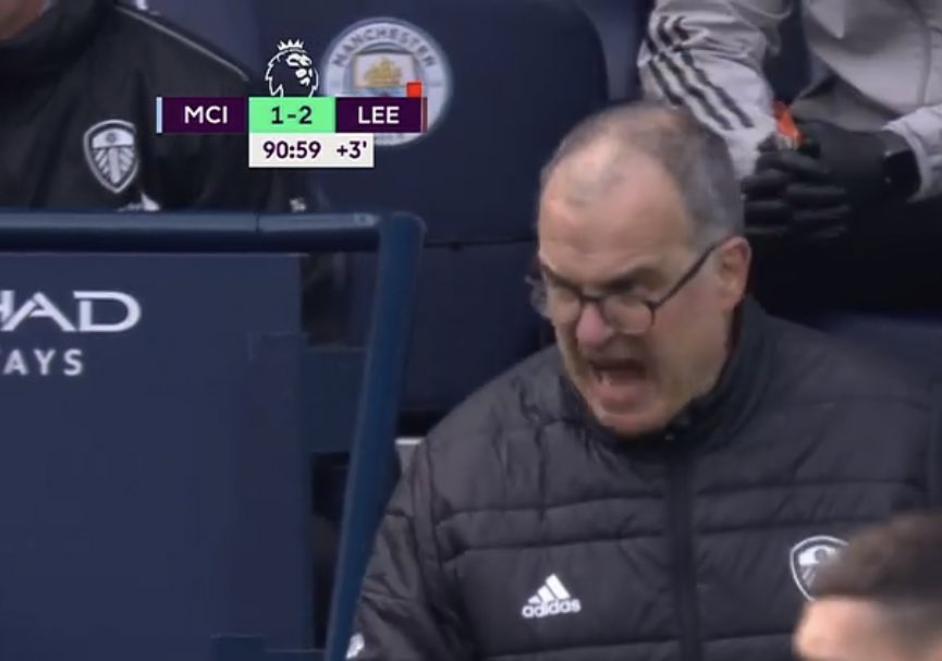 Manchester City-Leeds, por la Premier League: histórico triunfo del equipo de Bielsa por 2-1