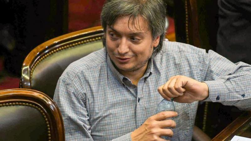 Máximo Kirchner internado por posible cólico renal