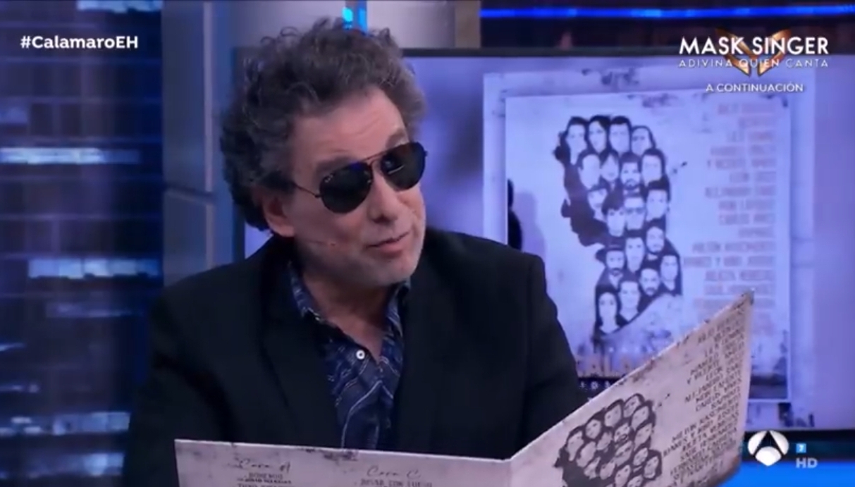Fuerte polémica por el estado en el que se presentó Andrés Calamaro a una entrevista de televisión