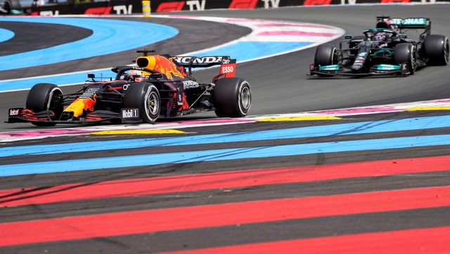 Verstappen otra vez!!:  Le ganó a Hamilton con maniobra infartante en las últimas vueltas y obtuvo el  emocionante GP de Francia