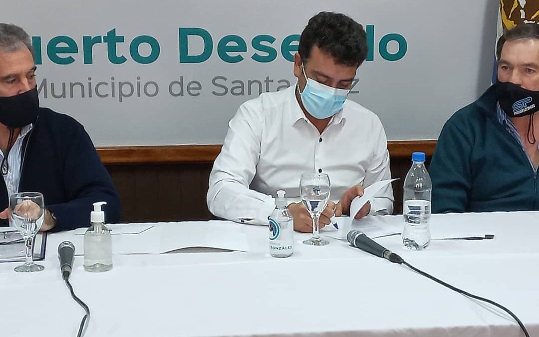 Gustavo González: “Estamos cumpliendo con la palabra empeñada”