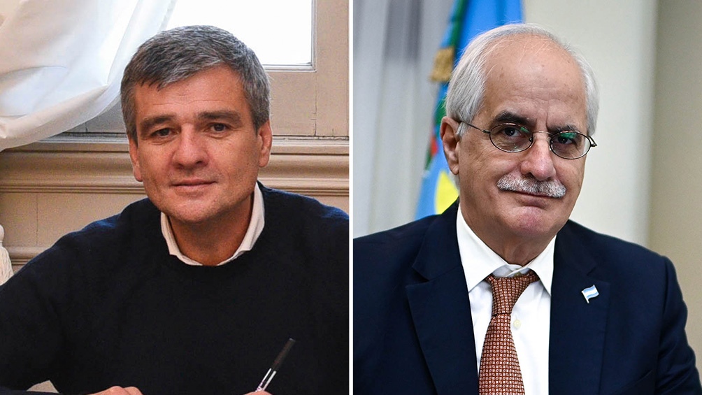 Jorge Taiana y Juan Zabaleta, los ministros de Defensa y Desarrollo Social