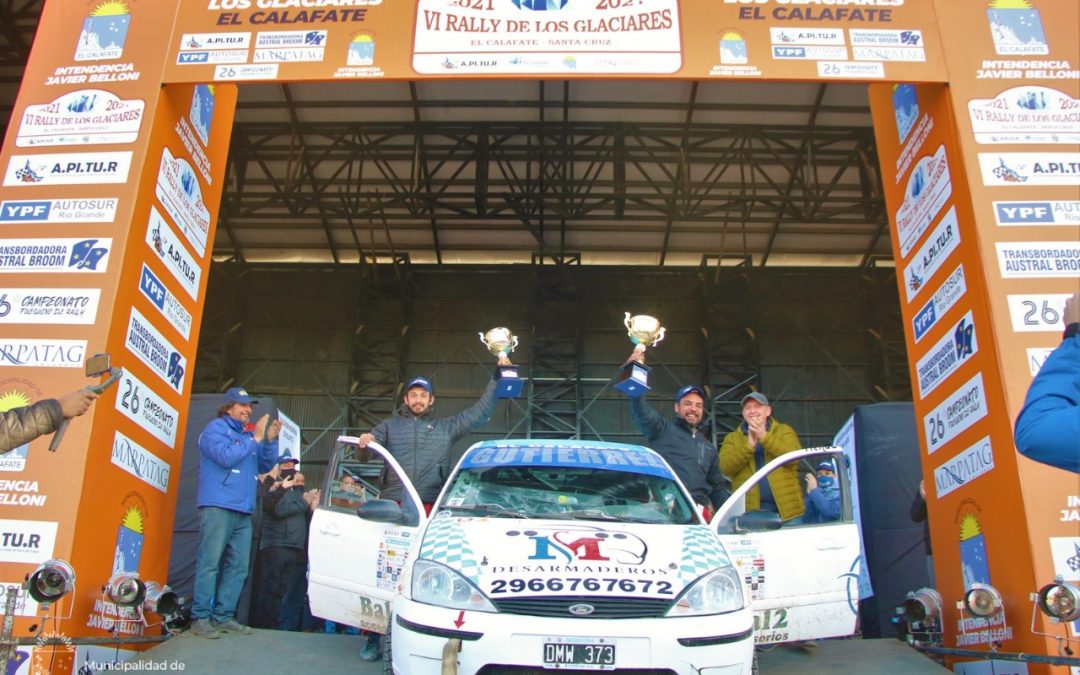 El deporte motor vivió una fiesta con el VI Rally de los Glaciares
