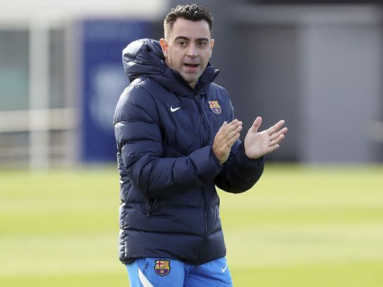 Xavi debuta este sábado como DT del Barcelona