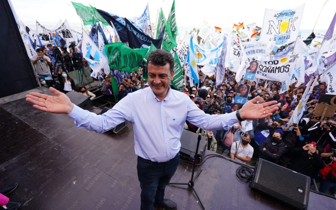 Gustavo “Kaky” González cerró campaña junto a Alicia Kirchner