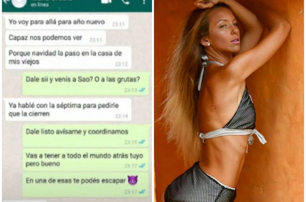 Quién es Melina Eugster, la modelo del chat privado con Manu Urcera, el novio de Nicole Neumann