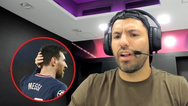 «Kun» Agüero se enojó por criticas a Messi y canceló una entrevista con un medio francés