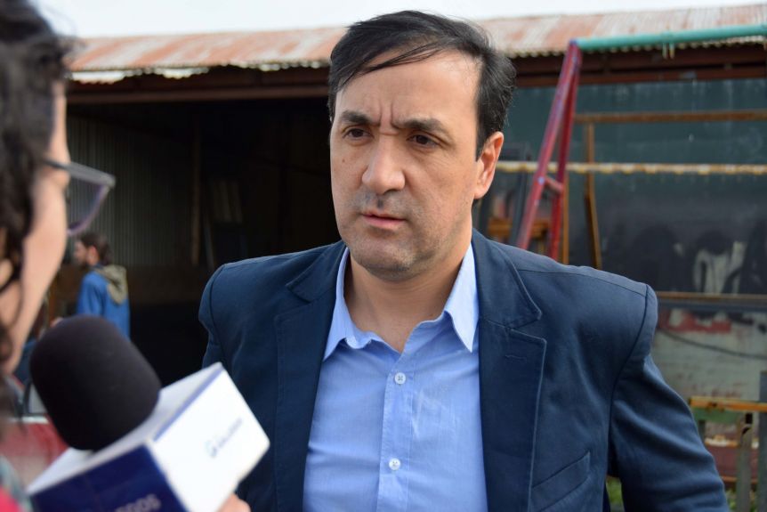 Pablo Grasso, la firme reconstrucción de la capital con obras en todos lados