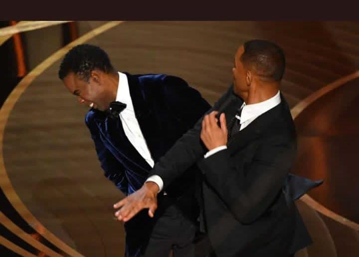 Qué pasó en el corte comercial tras el golpe de Will Smith a Chris Rock
