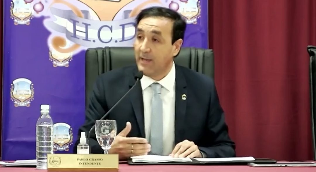 El intendente Grasso y todo el repaso de la gestión municipal en el HCD