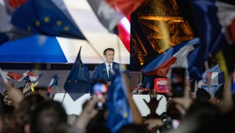 Victoria de Macron una vez más sobre la ultraderecha en Francia