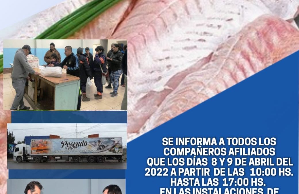 Más acciones de SOEM: Entregará 4kg de merluza a cada afiliado sin cargo