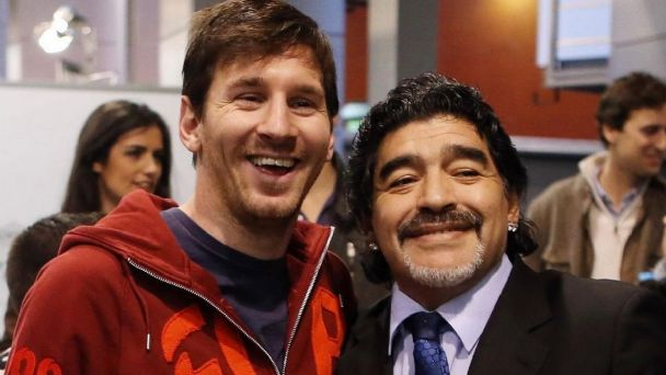La contundente sentencia de una leyenda sobre Messi y Maradona: «Vi jugar a Diego, pero…»