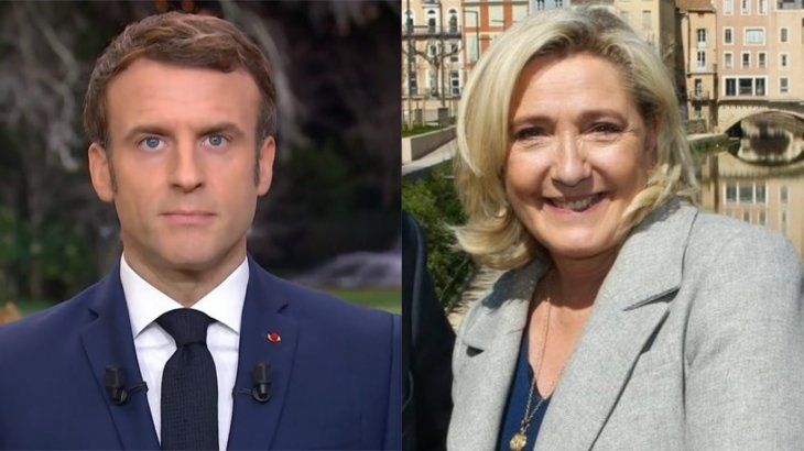 Francia: Emmanuel Macron y Marine Le Pen definirán las presidenciales en segunda vuelta