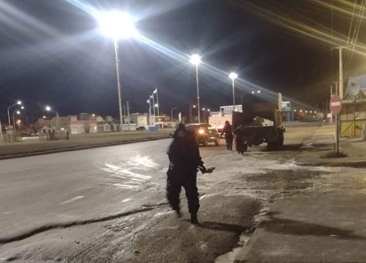 Municipio inició los operativos de sal en Río Gallegos