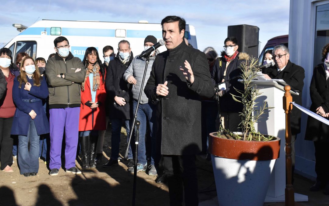 Pablo Grasso inauguró centro de salud en el Barrio Bicentenario