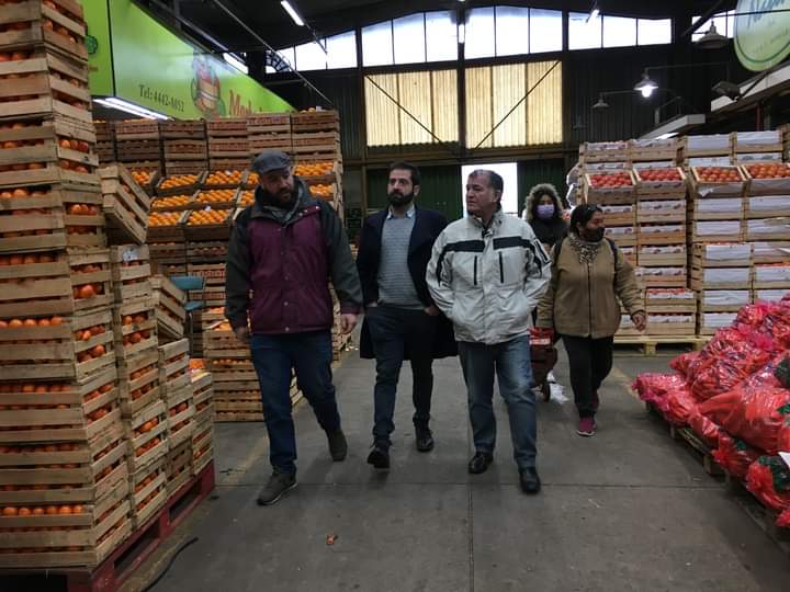 Funcionarios municipales visitaron el Mercado Central y avanzan en la implementación local