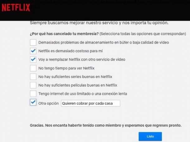 «Chau Netflix», tremendo rechazo de los usuarios tras el anuncio de la empresa
