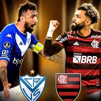 Vélez y Flamengo ya conocen la terna de cara al primer partido por semifinales