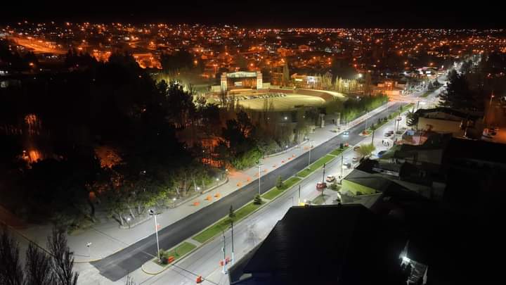 Gestión Belloni: Concretó la obra de repavimentación de Av  Libertador