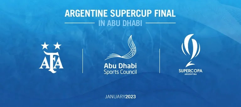 Oficial: la Supercopa Argentina se jugará en Abu Dhabi en enero de 2023, habrá Boca River?