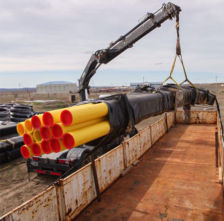 Distrigas: Avanza la segunda etapa de la red de gas en el Barrio 22 de Septiembre de Río Gallegos