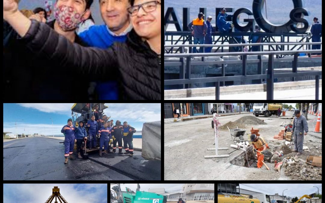 RÍO GALLEGOS COMO NUNCA: OBRAS Y EMBELLECIMIENTO REAL DE LA CIUDAD