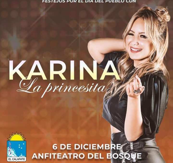 Karina, la Princesita en El Calafate