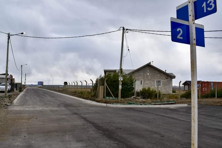 Ya se habilitó un tramo de la asfaltada calle 13 del San Benito