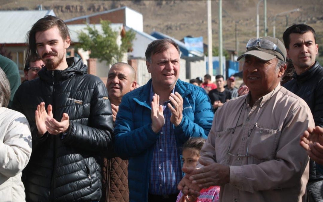 BELLONI INAUGURÓ OTRA OBRA PREVIO AL ANIVERSARIO DE EL CALAFATE