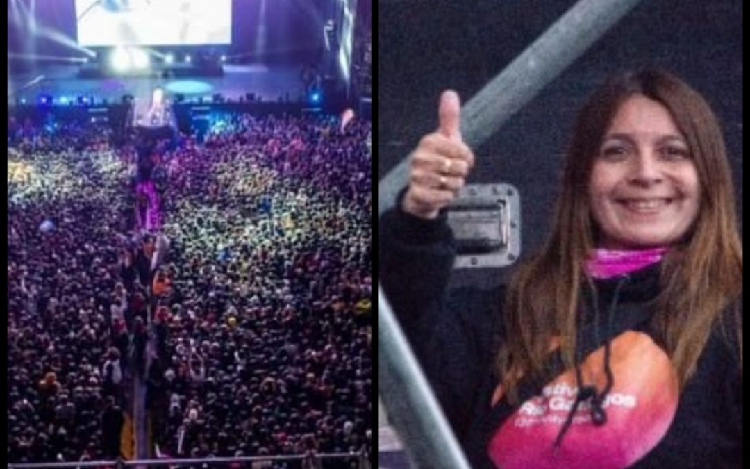 Claudia Picuntureo destacó el éxito del Festival Aniversario: trabajo en conjunto y buen humor social