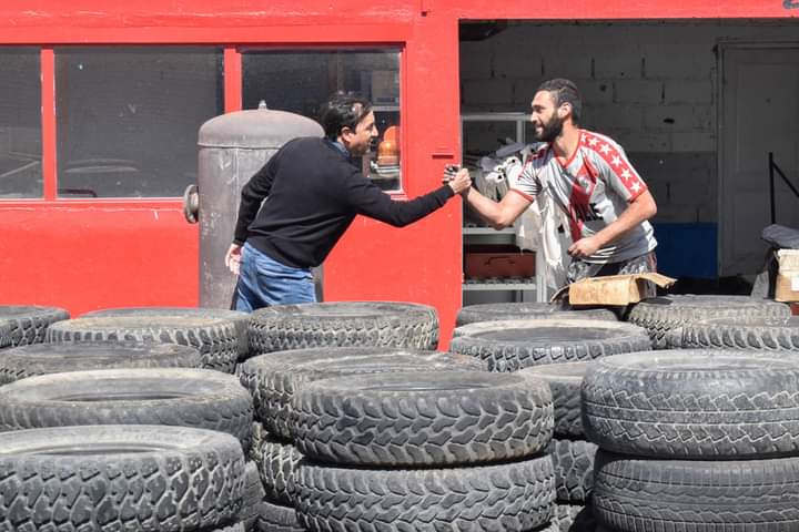 EL TN EN RÍO GALLEGOS: PABLO GRASSO RECORRIÓ LAS OBRAS DEL MUÑÍZ