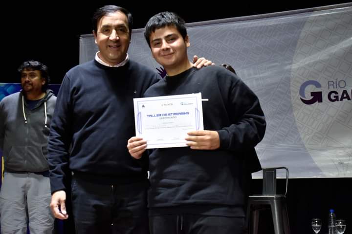 Pablo Grasso reconoció a los jóvenes asistentes del curso de streaming