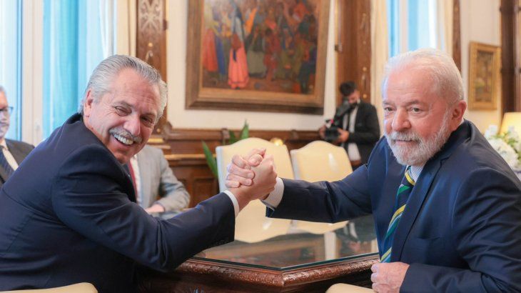 Tras recibir a Lula, Alberto Fernández pidió profundizar la relación con Brasil
