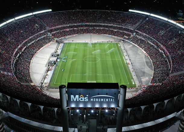 El Monumental tienta a la Conmebol para ser sede de la Libertadores 2023