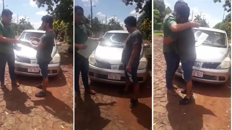 Sorteó su auto para pagar la operación de su hija y el ganador de la rifa se lo devolvió