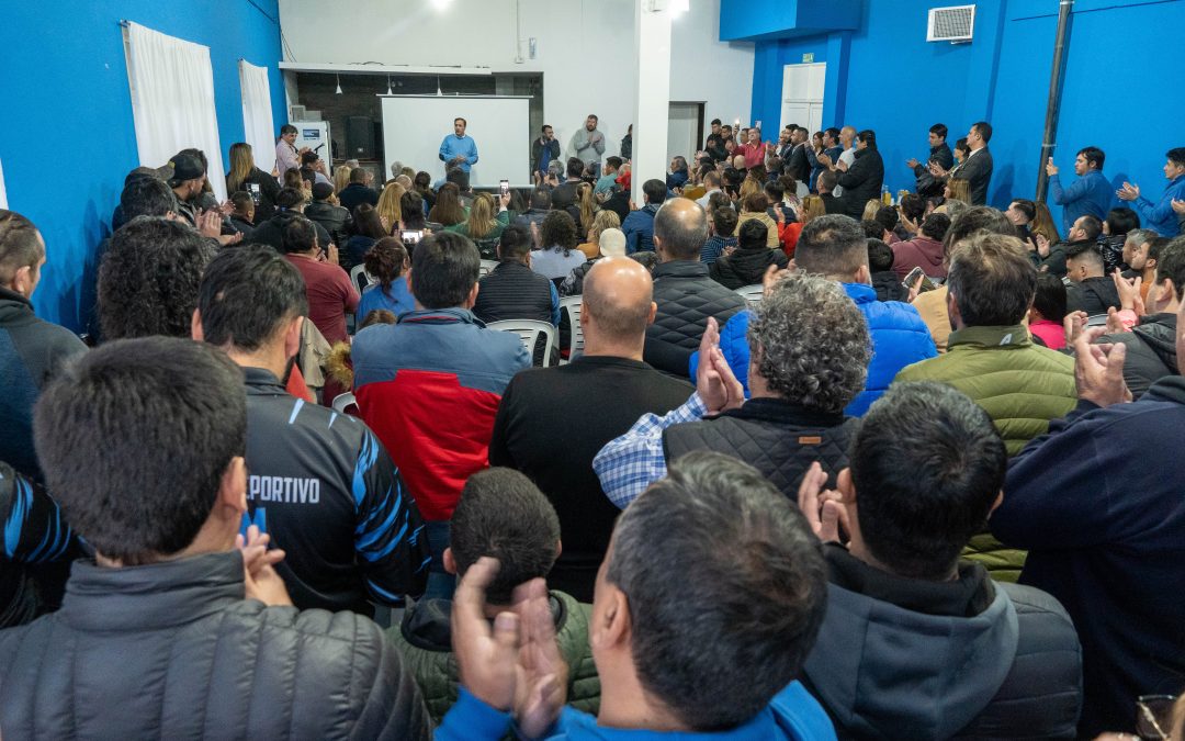 Pablo Grasso: “tenemos la decisión política de cambiar la realidad y no vamos a tener miedo a nada”