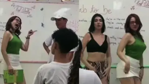 La profe de inglés que es sensación en TikTok por sus videos: la echaron por sus sensuales bailes