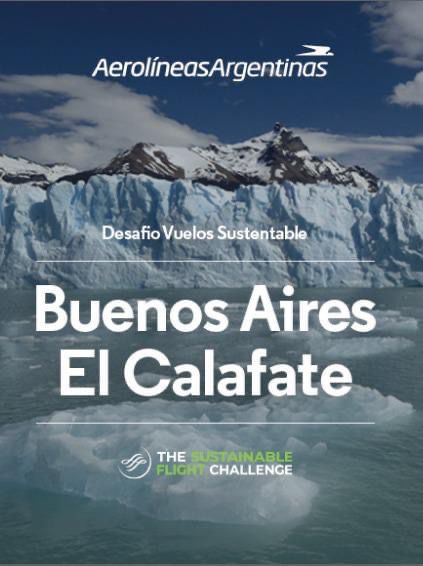 EL CALAFATE: Desafío Vuelos Sustentables