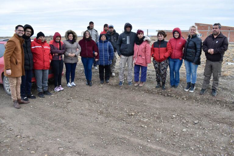 Barrio Ayres Argentinos: Comenzó el acopio de materiales para obra de gas